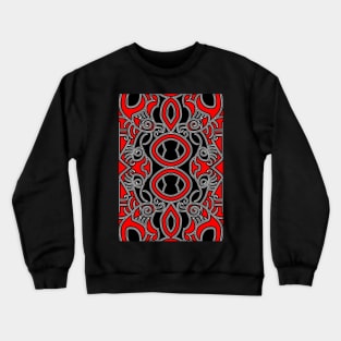 tribal batak culture 8 Crewneck Sweatshirt